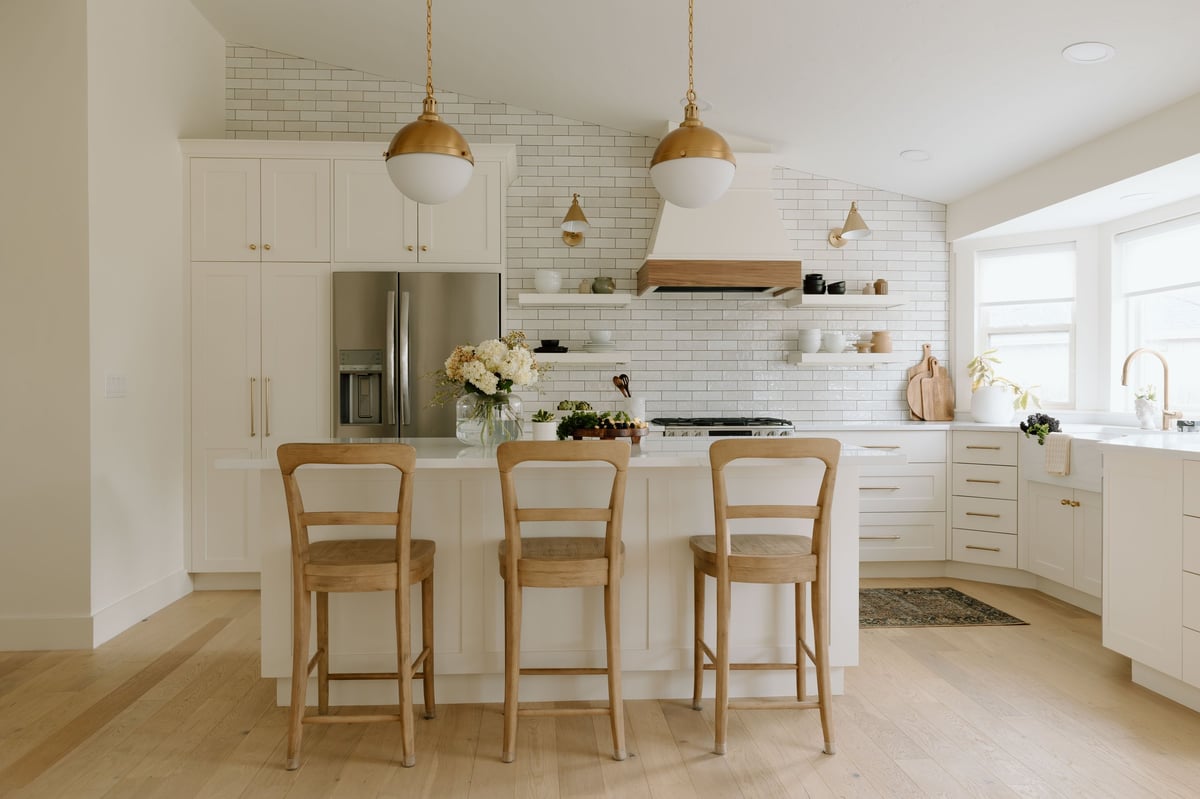 Modern farmhouse kitchen renovation in Chilliwack